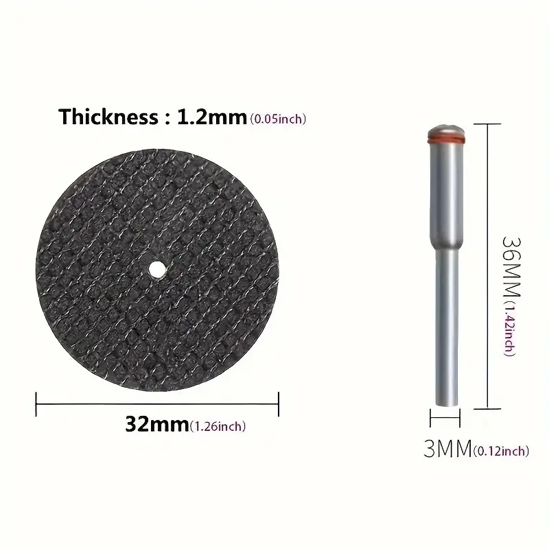 Abrasive Cutting Disc 32mm Wit - đánh giá và giá Cordless Rotary Tool Kit Accessories