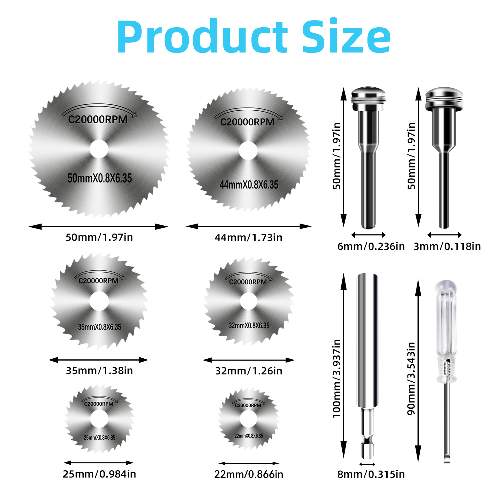 High-Speed Steel Saw Blades 10 - đánh giá và giá Cordless Rotary Tool Kit Accessories