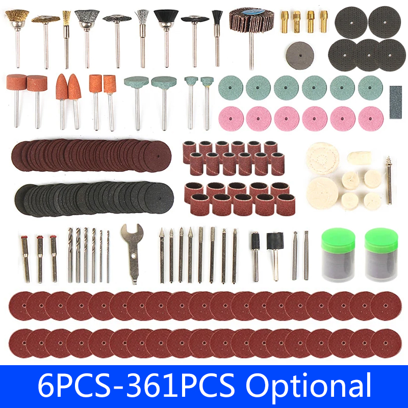 6PCS-361PCS Engraving Accessor - đánh giá và giá Cordless Rotary Tool Kit Accessories