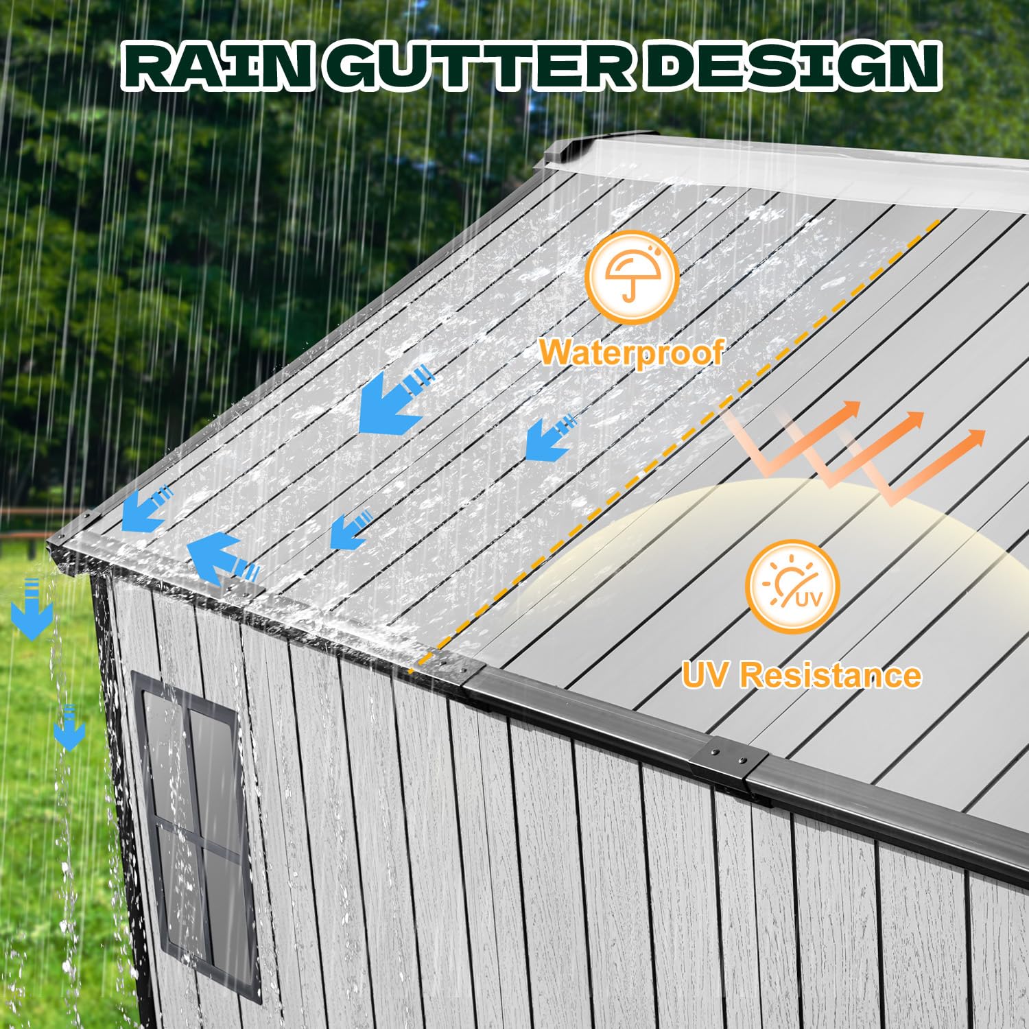 8x6 FT Resin Outdoor Storage S - đánh giá và giá Garden Tools