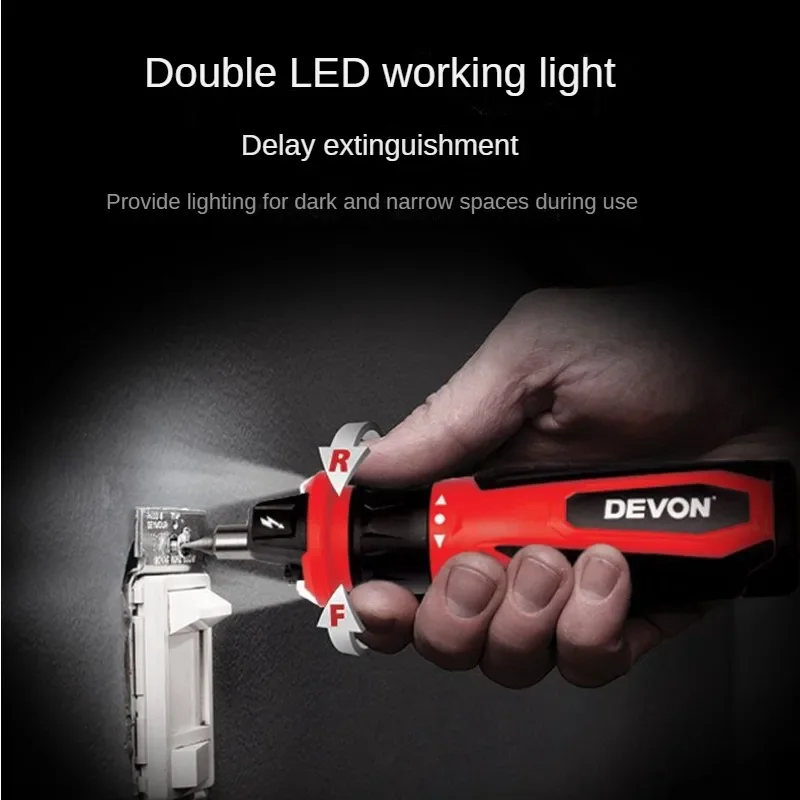 DEVON 4V Mini Electrical Screw - đánh giá và giá Electric Screwdriver Rechargeable Usb