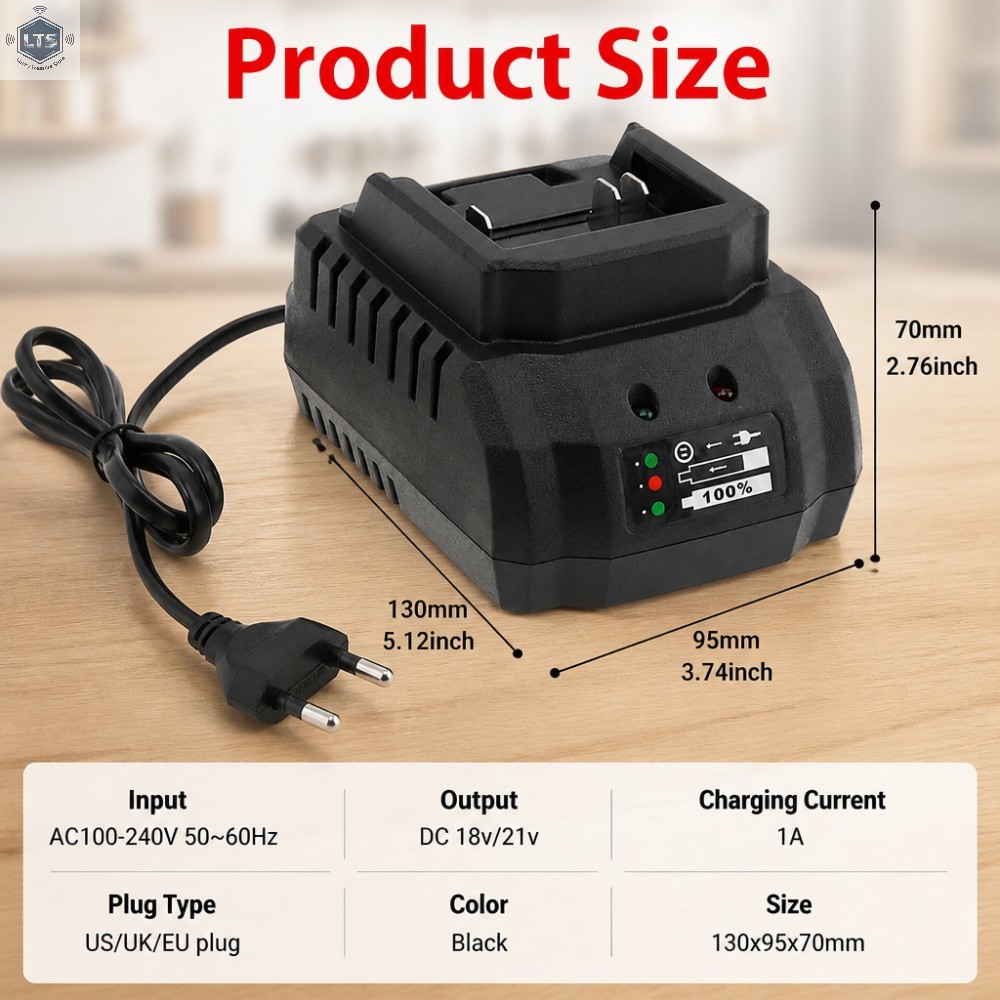 18V 21V Pin Battery Charger Fo - đánh giá và giá Brushless Cordless Electric Drill 18V